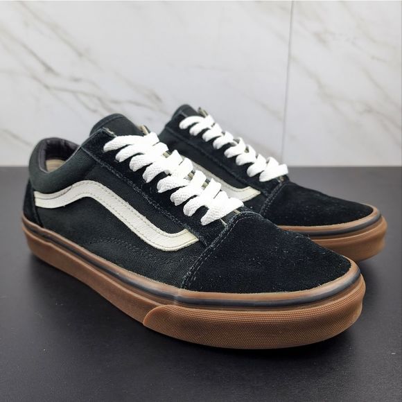 Vans Other - *Sold Vans Old Skool Black Gum Sneakers